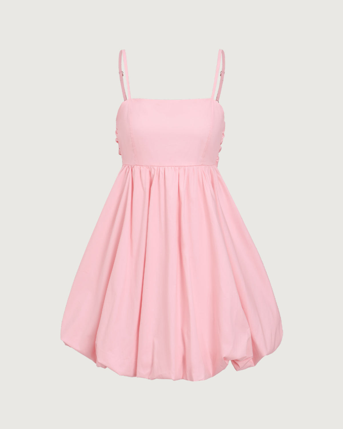 Shewess™ Pembe Fiyonklu Dantelli Slip Mini Elbise